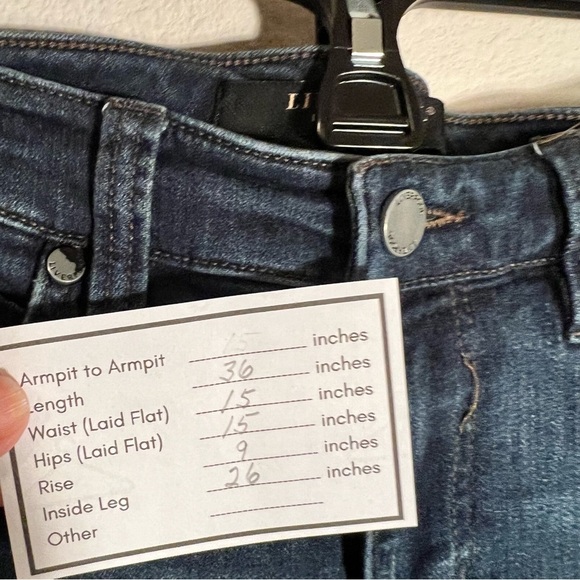 Liverpool Deep Blue Skinny Jeans Women's Small - Picture 9 of 16